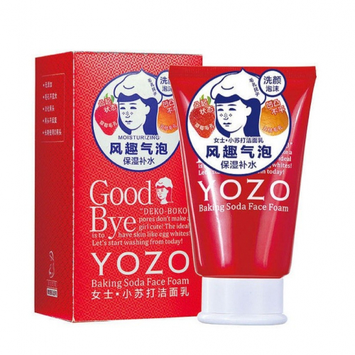 YOZO  Пенка для умывания Good Bye! BAKING SODA от чёрных точек с Пищевой Содой  130г  (YZ-9303)