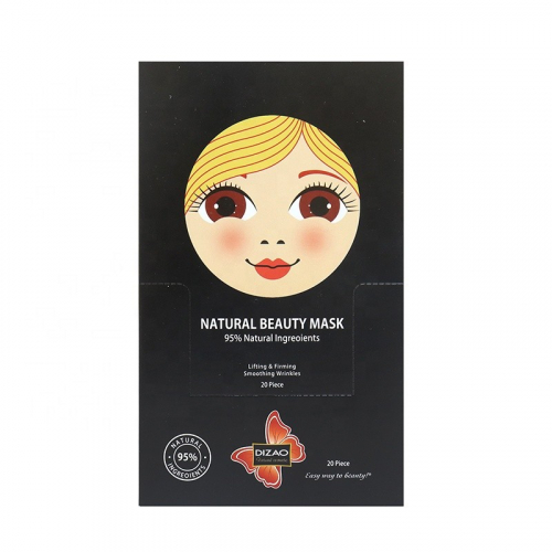 DANJIA  Маска тканевая для лица GINSENG and COLLAGEN Против Веснушек ЖЕНЬШЕНЬ и Коллаген  30мл  (DZ-168)
