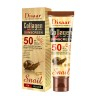 DISAAR  Крем Солнцезащитный COLLAGEN SNAIL Увлажняющий, Тонирующий SPF 50  50г  (DS-51922)