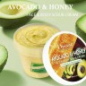 DISAAR  Скраб для лица и тела AVOCADO & HONEY Очищающий, Увлажняющий АВОКАДО и МЁД  300мл  (DS-5033)