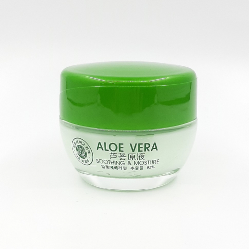 SHUBOFU Крем - гель для лица ALOE VERA 92% Soothing Gel Увлажняющий, Сохранение Молодости  70г  (DY-701)