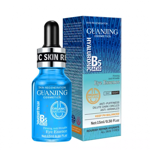 GUANJING  Эссенция для век HYALURONIC ACID & B5 Увлажняющая, От отёков и тёмных кругов, Против морщин  15мл  (GJ-7115)