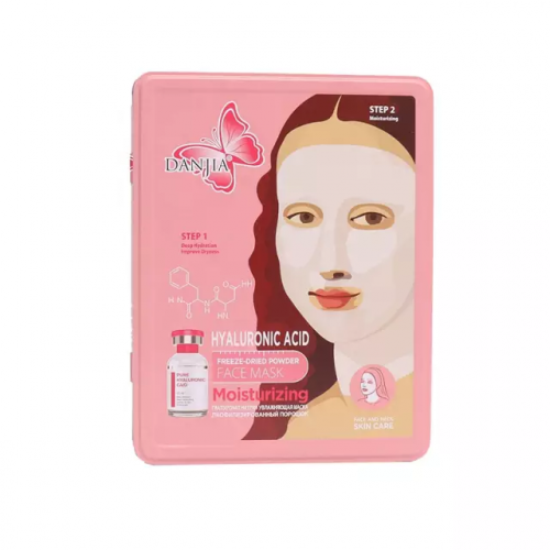 DANJIA  Маска тканевая для лица и шеи Freeze-Dried Powder HYALURONIC ACID  Увлажняющая ГИАЛУРОНОВАЯ КИСЛОТА  (181)
