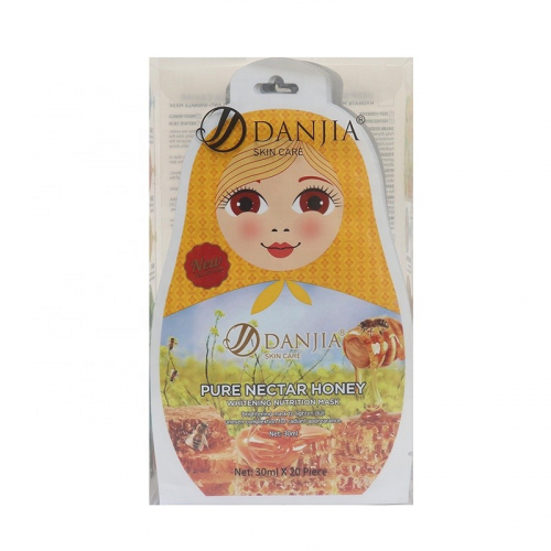 DANJIA  Маска тканевая для лица PURE NECTAR HONEY Питательная Отбеливающая МЁД  30мл  (138)