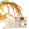 AICHUN BEAUTY  Мыло для лица Natural RICE Отбеливающее, Глубокое очищение, От чёрных точек РИС  100г  (AC-3121)