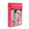 DANJIA Маска тканевая для лица и шеи 7 DAYS Органайзер Natural Beauty Secret НЕДЕЛЬКА (розовый) (7 * 42г) (122)