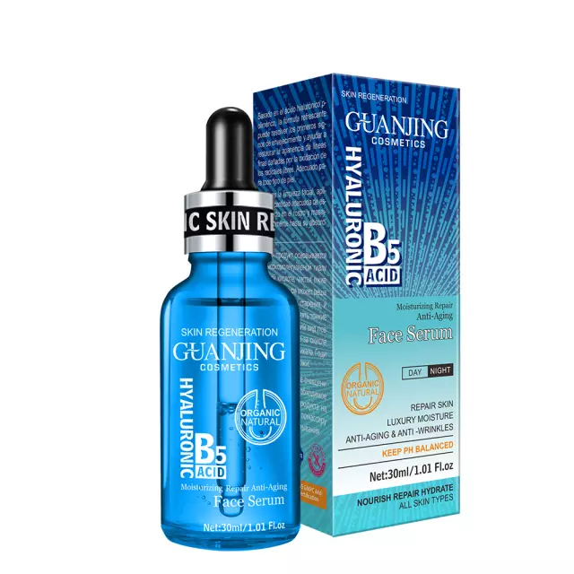 GUANJING Сыворотка для лица HYALURONIC ACID & B5 Увлажняющая, Антивозрастная 30мл (GJ-7114)
