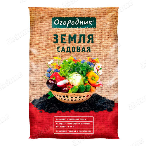 Грунт Садовая земля 60л ОГОРОДНИК ФАСКО(1/36)