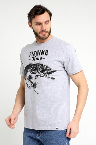 Футболка F5 #841110 133053 Grey melange