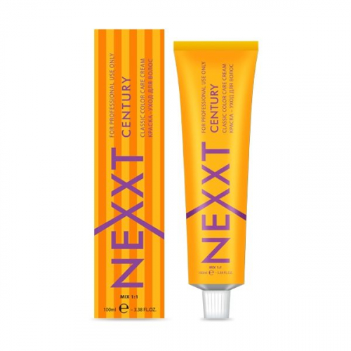 Nexxt Краска-уход для волос, 7.43, средне-русый медно-золотистый, 100 мл