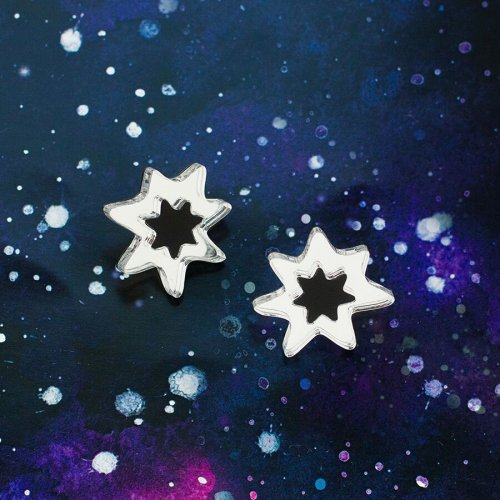 Серьги Silver Stars