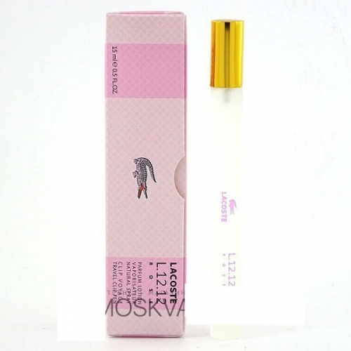 Lacoste L.12.12 Eau de Parfum Rose For Her EDP 15ml копия