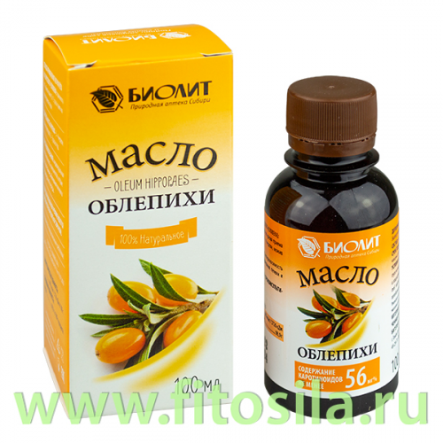 Облепихи масло - БАД, 100 мл в  