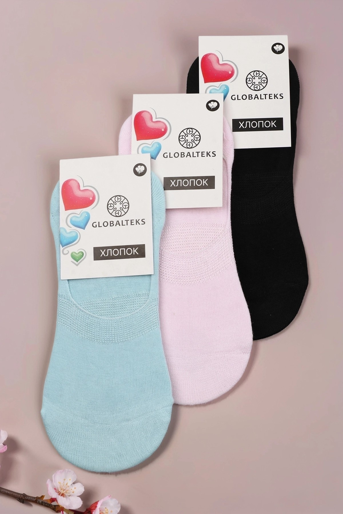 Носки-следки женские №В5064 (25/205) - 37-41