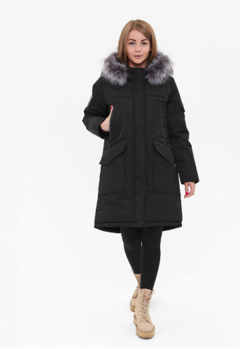 TRF11-178 куртка зимняя женская
