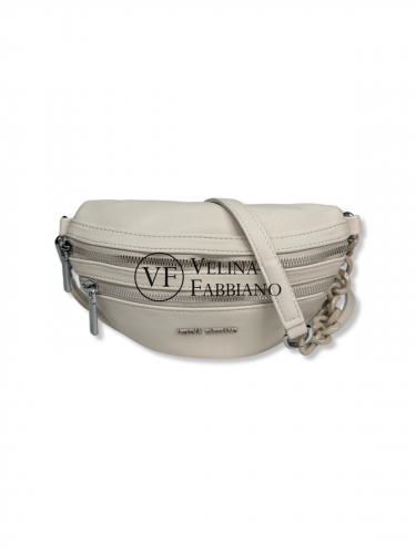 Женская поясная сумка Velina Fabbiano 575391-cream