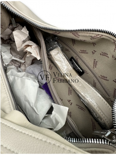 Женская сумка Velina Fabbiano 575332-cream