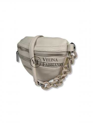Женская поясная сумка Velina Fabbiano 575391-cream