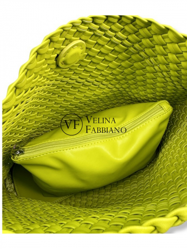 Женская сумка Velina Fabbiano 553131-lemon-green
