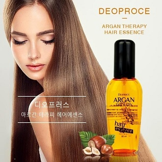 DEOPROCE ARGAN THERAPY HAIR ESSENCE Эссенция для волос с аргановым маслом 80мл