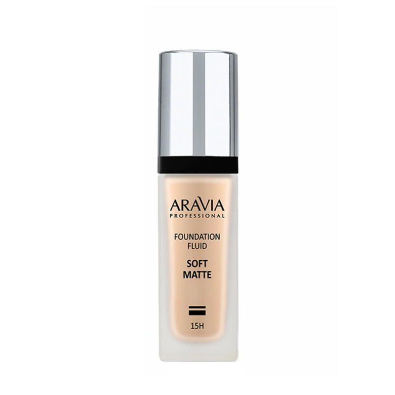 ARAVIA Крем тональный матирующий для лица, 02 / foundation SOFT MATTE 30 мл