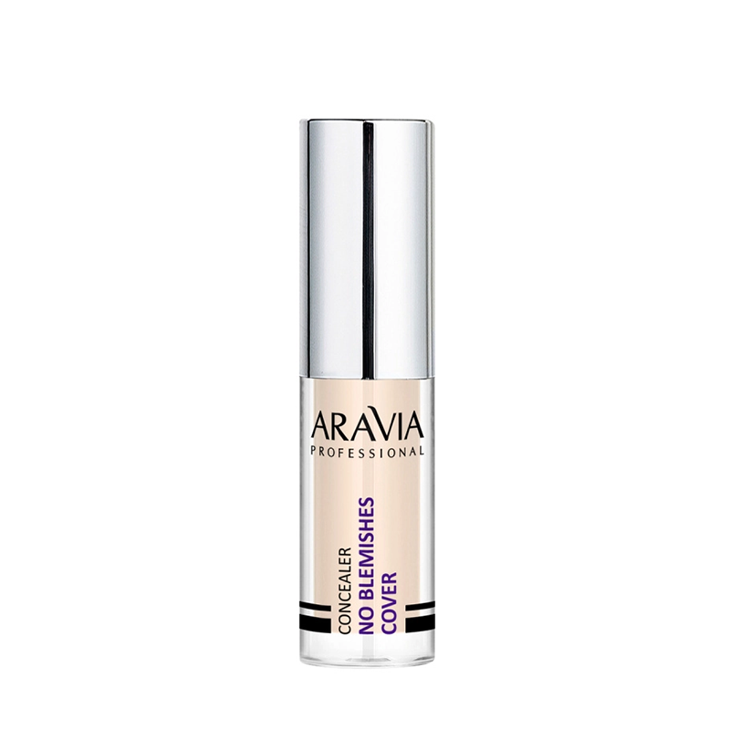 ARAVIA Консилер стойкий водоотталкивающий для коррекции несовершенств, 02 / concealer NO BLEMISHES COVER 5 мл