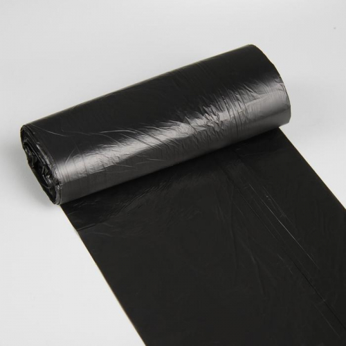 Мешки для мусора «Стандарт», 30 л, 5 мкм, 45×54, ПНД, 30 шт, цвет чёрный