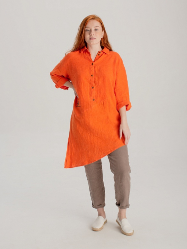 блузка 3303 оранжевый