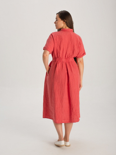 платье 3409 красный