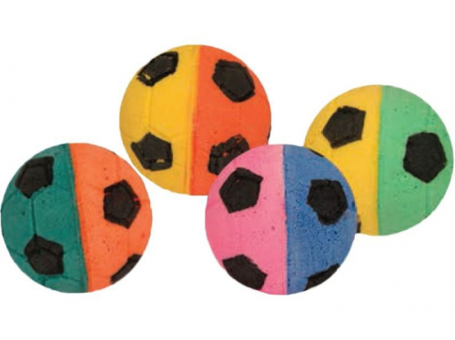 Triol Игрушка Мяч футбольный для кошек, двухцветный