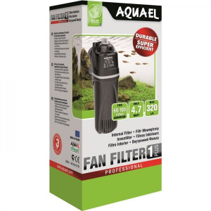 AQUAEL FAN-1 plus внутренний фильтр для аквариумов от 60 до 100 литров, 320 л/ч, 4,7 Вт