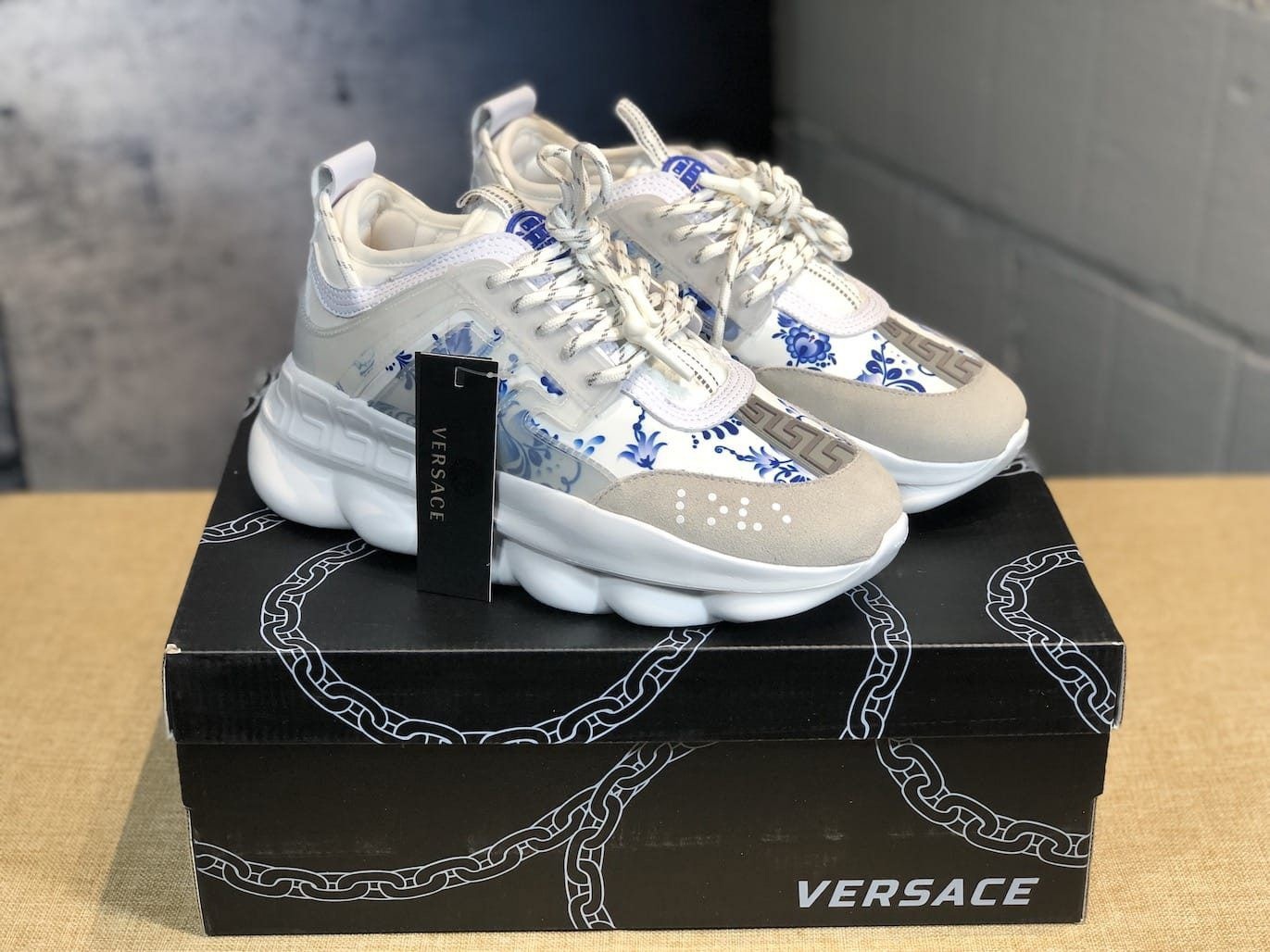 Кроссовки Versace Chain Reaction