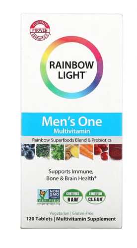 Rainbow Light, Men's One, мультивитамины, 120 таблеток