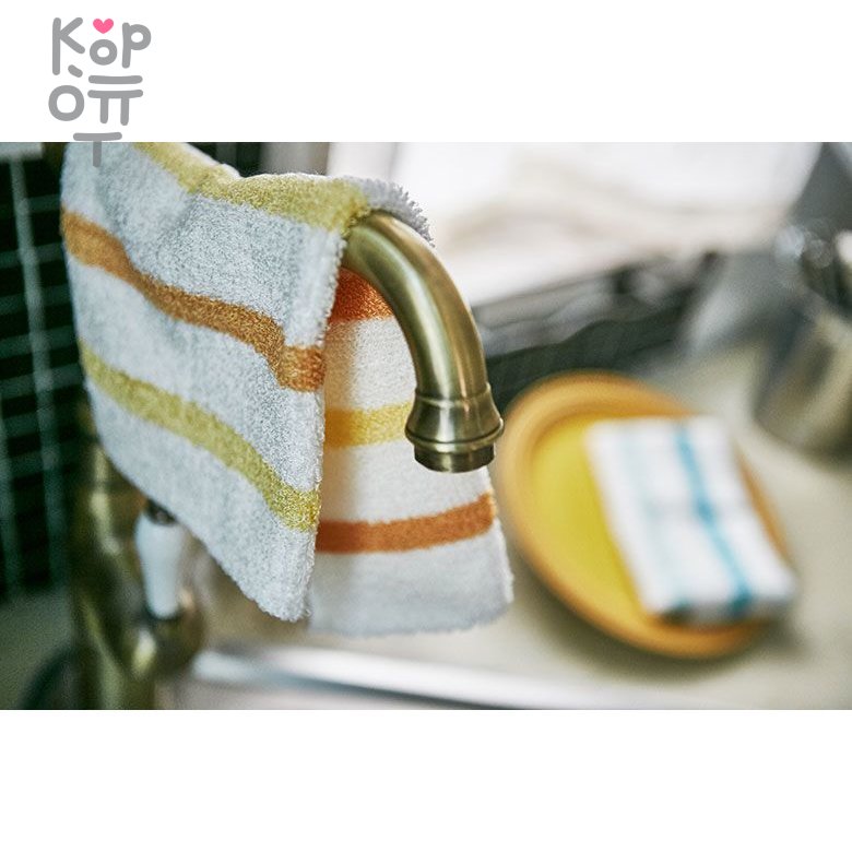 SUNG BO Салфетка для кухни универсальная №334 High Absorbent Viscose Dishcloth - 32см*28см вискоза