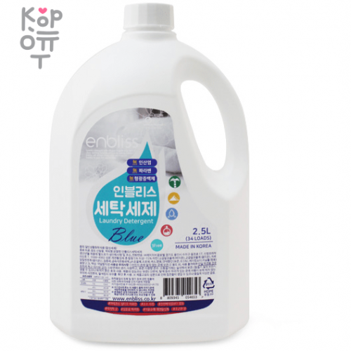 Enbliss Blue Laundry detergent - Жидкое средство для стирки 1200мл.
