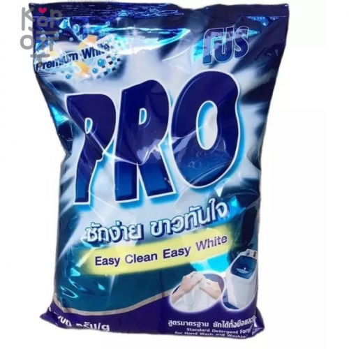 LION PRO Premium White - Стиральный порошок для всех типов стиральных машин 1кг