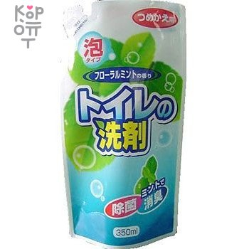 ROCKET SOAP My Toilet Cleaner - Пена чистящая для туалета с ароматом зеленого букета (без хлора) запасной блок 350 мл