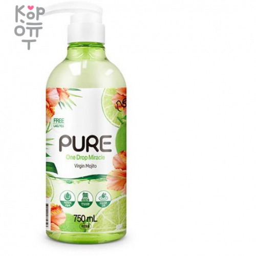 Pigeon Pure Virgin Mojito Гель для мытья посуды с ароматом Девственный Мохито