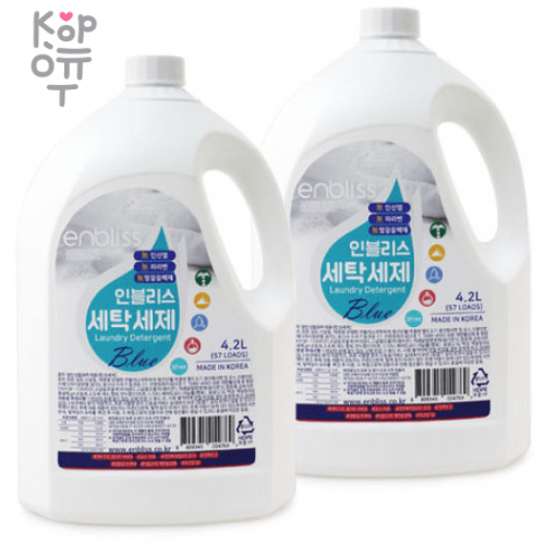 Enbliss Blue Laundry detergent - Жидкое средство для стирки 1200мл.