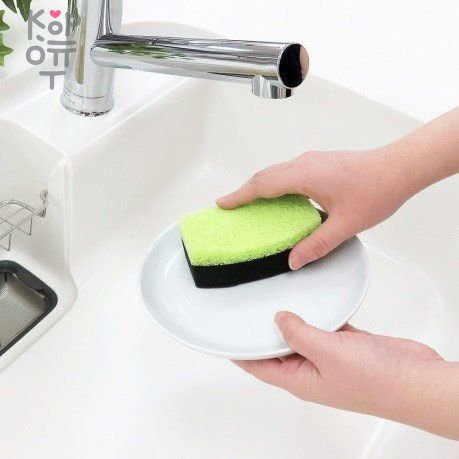 TOWA Kitchen NEO Губка для мытья посуды (зеленая)