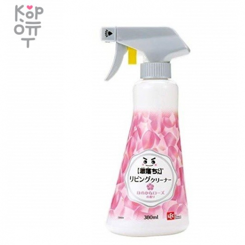 Lec Living Cleaner Foam Spray - Пенящийся спрей для комнаты с ароматом розы 380мл.
