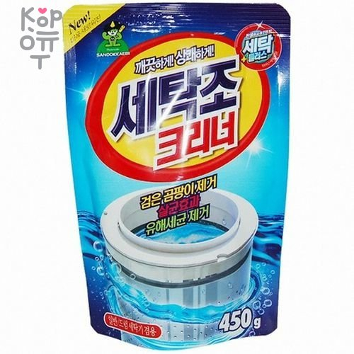 Sandokkaebi Se-Plus - Очиститель для стиральных машин 450гр., мягкая упаковка