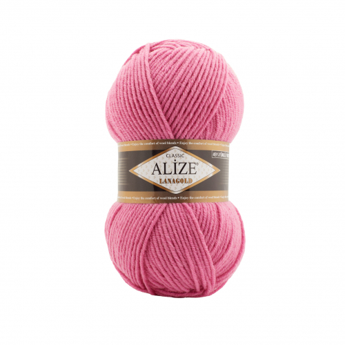 Пряжа ALIZE Lanagold арт.178 Тёмно Розовый