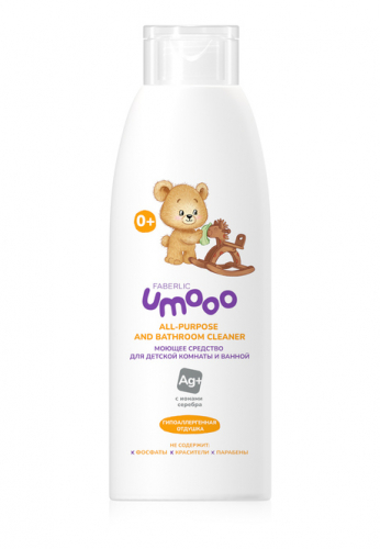 Моющее средство для детской комнаты и ванной Umooo