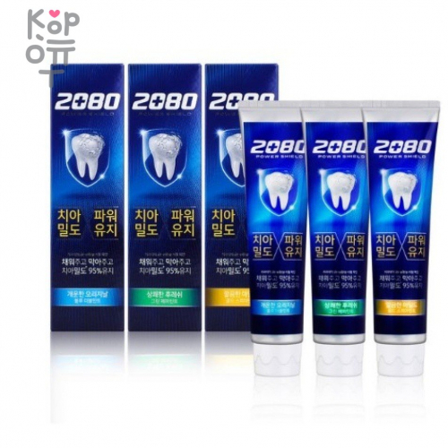 2080 Power Shield Gold Spearmint Toothpaste - Зубная паста для защиты зубов 140гр.