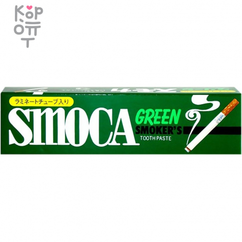 Smoca Green Зубная паста для курящих со вкусом мяты и эвкалипта 120гр.