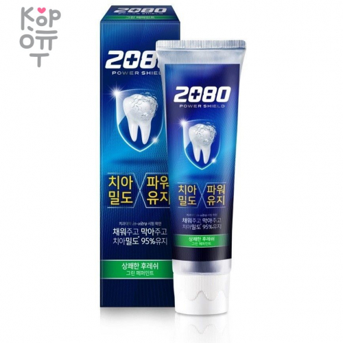 2080 Green Peppermint Toothpaste - Зубная паста для защиты зубов 140гр.