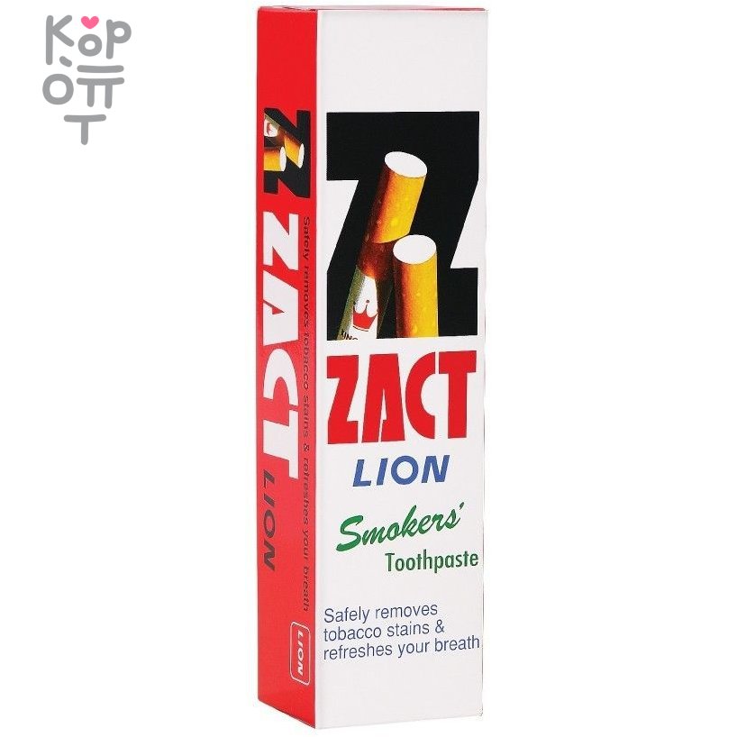 LION Zact Smokers - Зубная паста ZACT для курильщиков