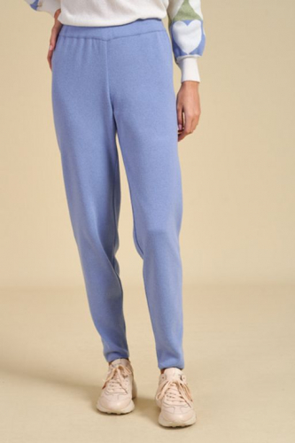 брюки женские голубой А1749