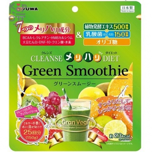 Yuwa Green Smoothie 150g Концентрат для приготовления безалкогольных напитков 